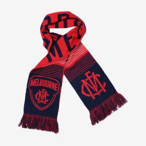 Melbourne Demons Mens Adults Linebreak Scarf