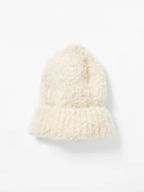 Melissa Recycled Boucle Double Brim Beanie