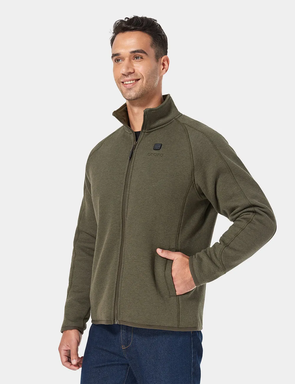 Men's Heated Full-Zip Fleece Jacket (Apparel Only)