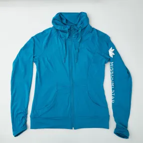 Missouri Star Ladies Sport-Wick Stretch Jacket - Peacock - 3XL