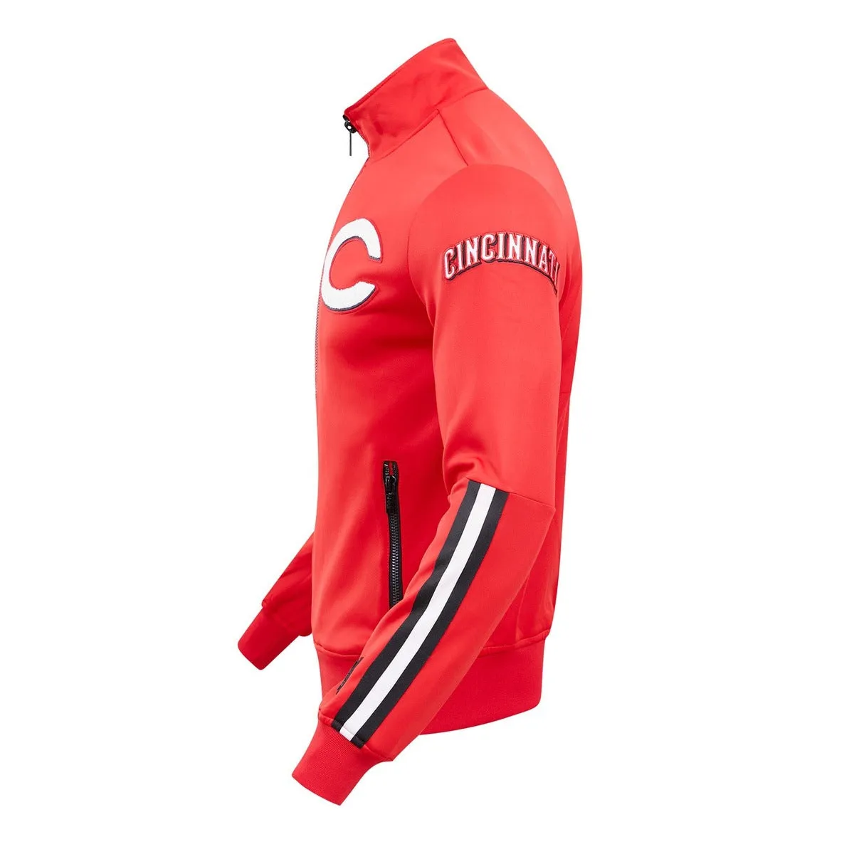 MLB CINCINNATI REDS CLASSIC MEN'S TRACK JACKET (RED)