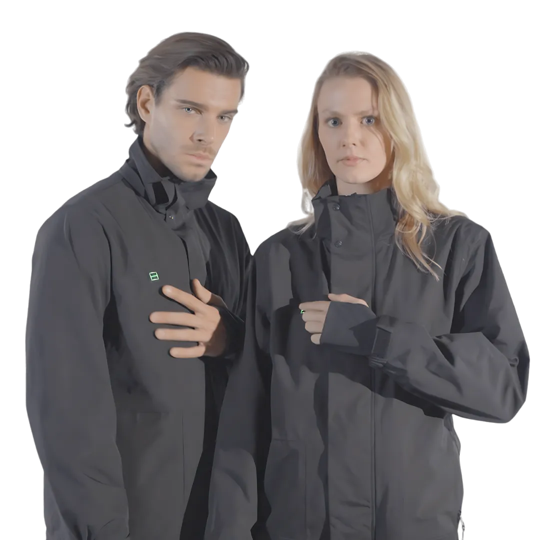 Modular, all-season graphene heated jacket