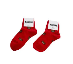 Moschino Underwear Socks - Red