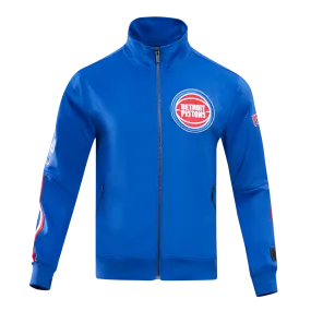 NBA DETROIT PISTONS CLASSIC MEN'S DK TRACK JACKET (ROYAL BLUE)