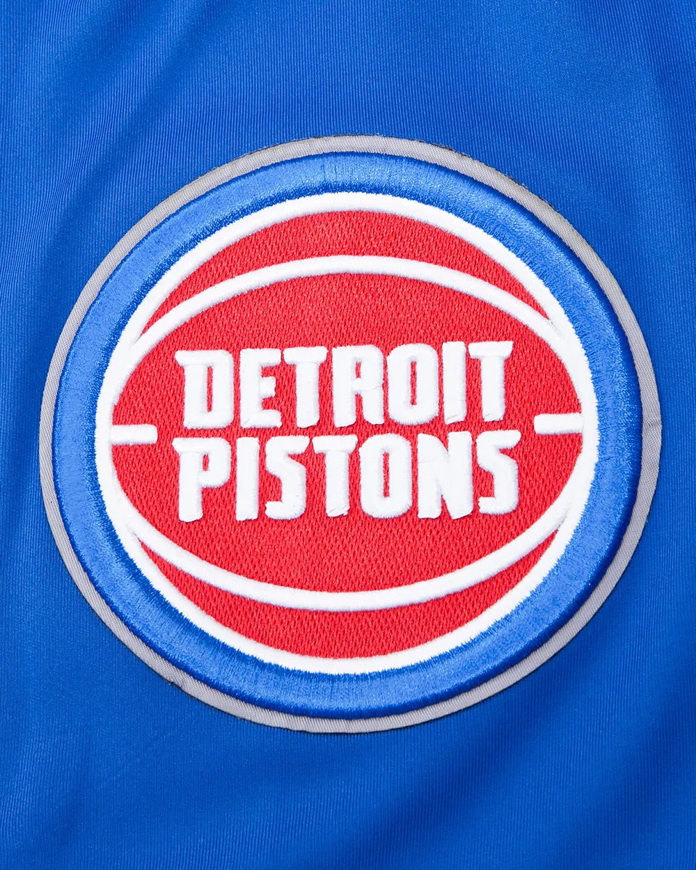 NBA DETROIT PISTONS CLASSIC MEN'S DK TRACK JACKET (ROYAL BLUE)