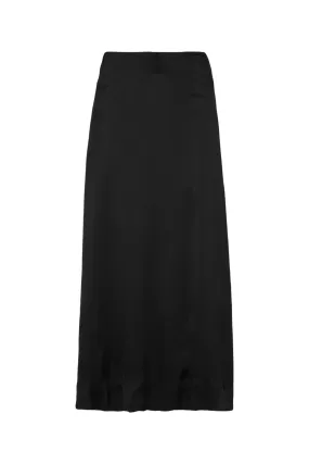   NET SUSTAIN Noemi Satin Maxi Skirt