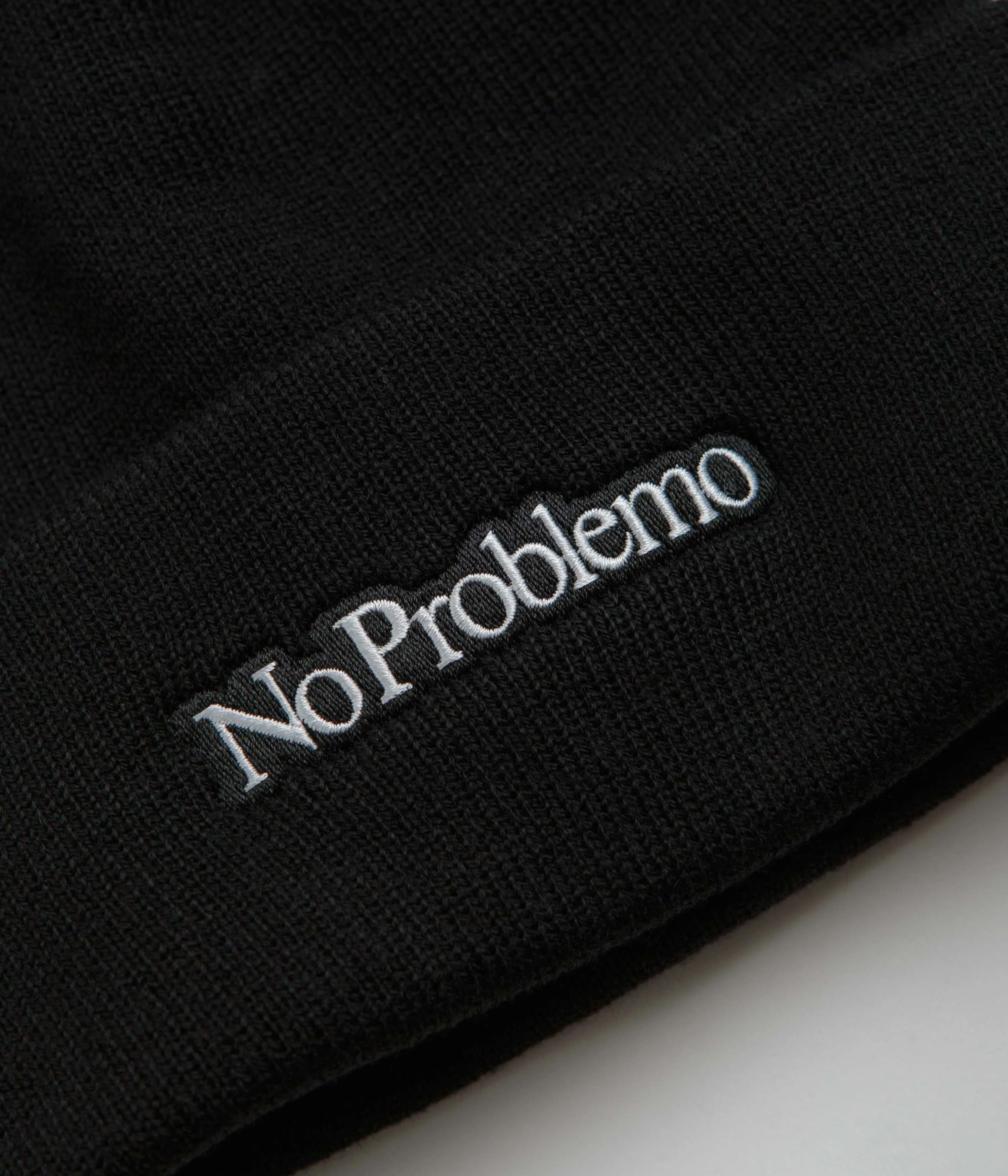 No Problemo Mini Problemo Beanie - Black