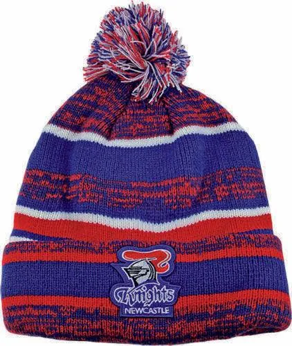 NRL Dynamo Beanie - Newcastle Knights - Warm - Winter Hat - Adult