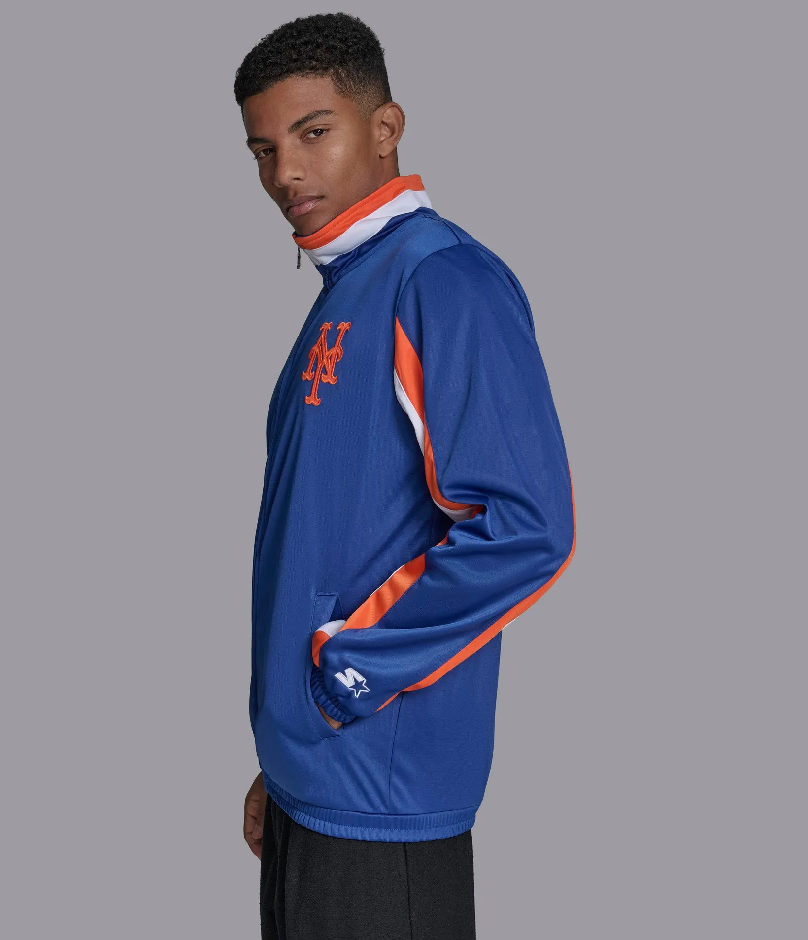 NY Mets Replay Track Jacket