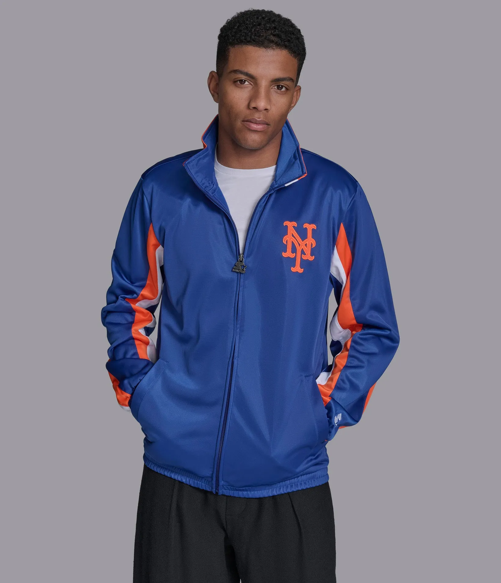 NY Mets Replay Track Jacket