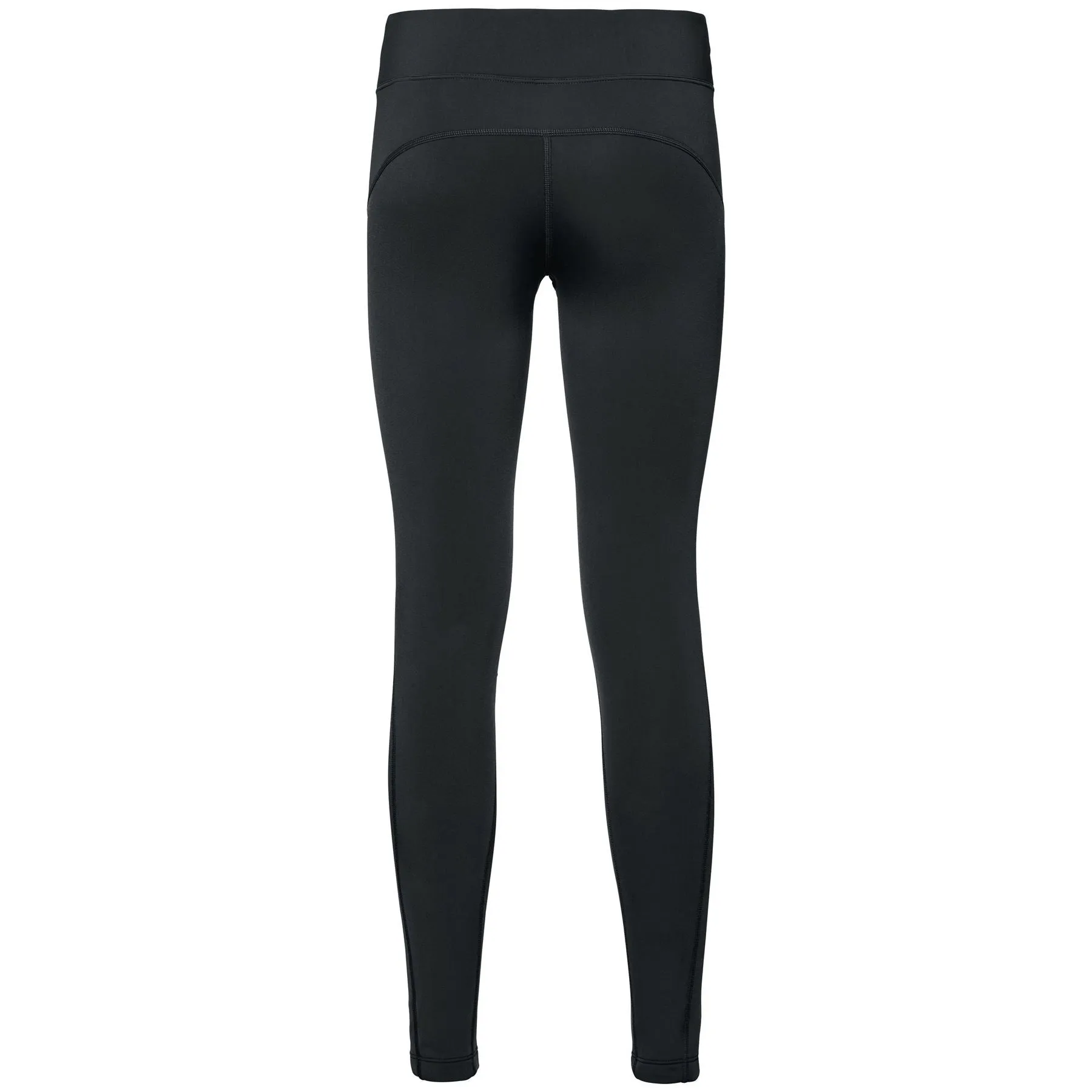 Odlo Element Women's Running Tights in Black High Waisted Sport Warm Leggings