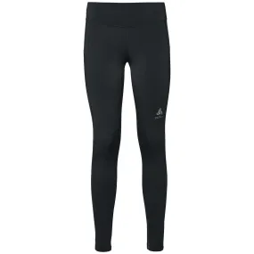 Odlo Element Women's Running Tights in Black High Waisted Sport Warm Leggings