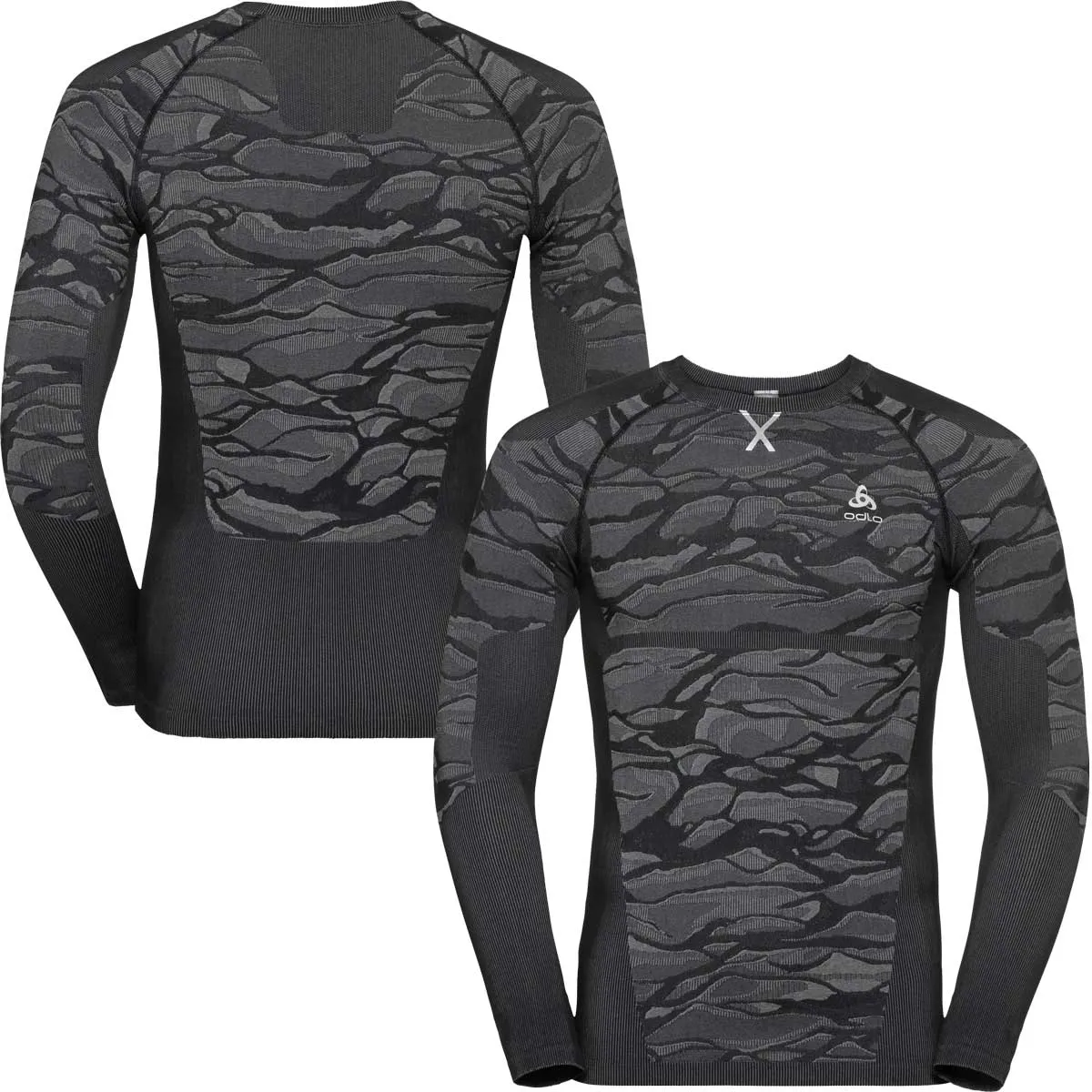 ODLO Men's Blackcomb Eco Warm Long Sleeve Crew {O-188562}