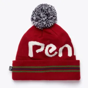 Penfield Clissold Bobble Beanie - Red