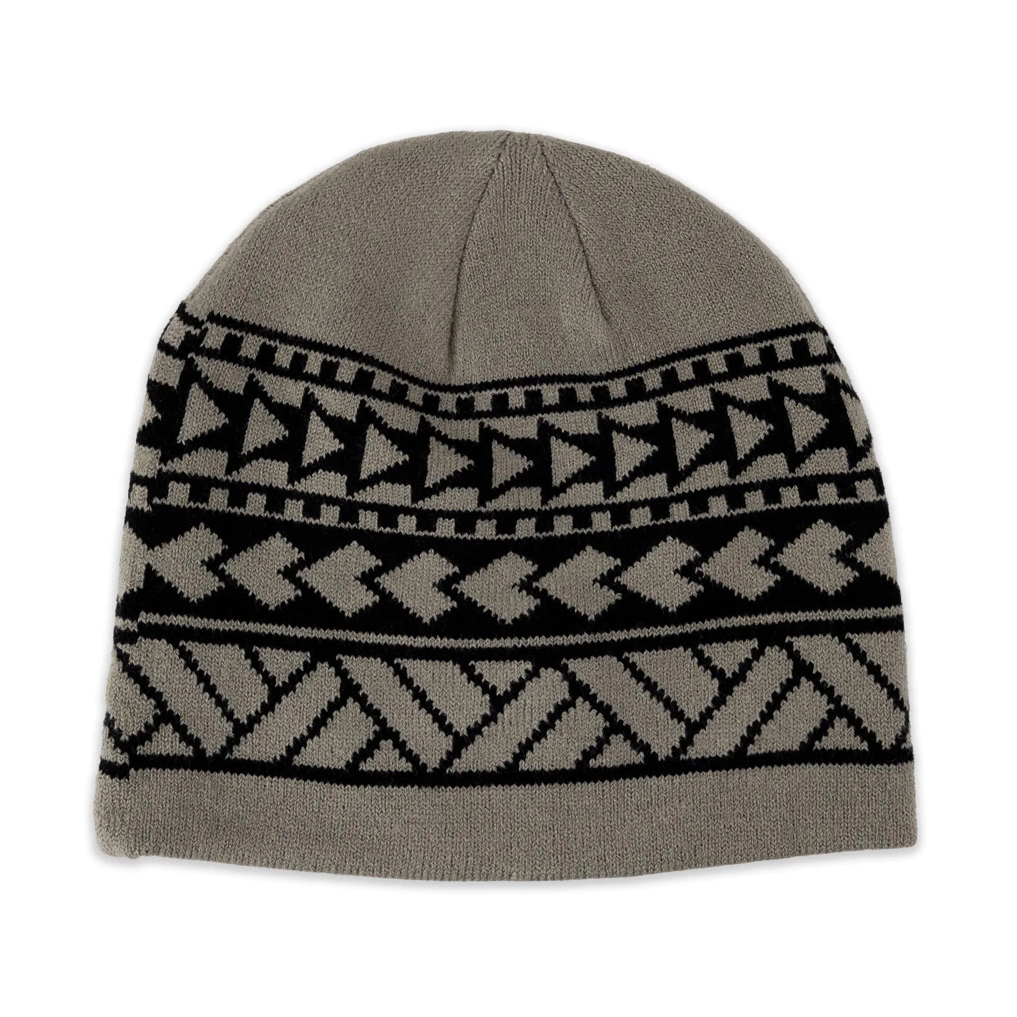 Polynesian Cultural Center Knitted Beanie Cap- Tribal Gray