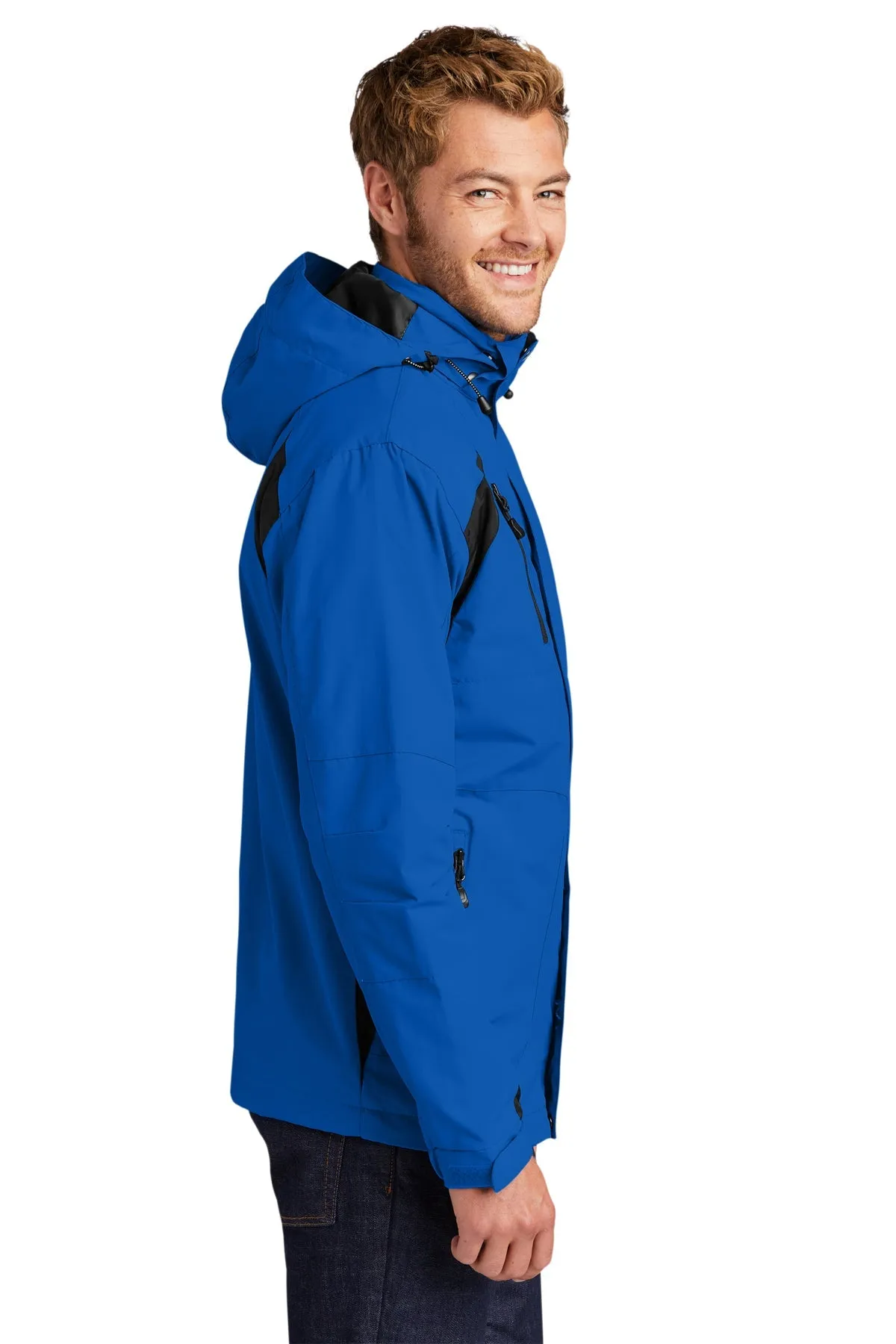 Port Authority All-Season II Custom Jackets, Snorkel Blue/ Black