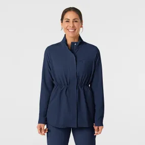 RENEW Women's Convertible Hood Fashion Jacket - Navy