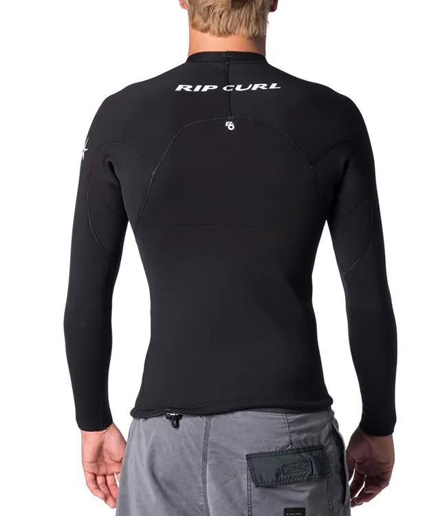 Ripcurl E-Bomb Mens 1.5mm Heater Top (2019) - Black