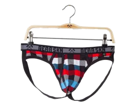 Rustic Red & Blue Backwoods Jock