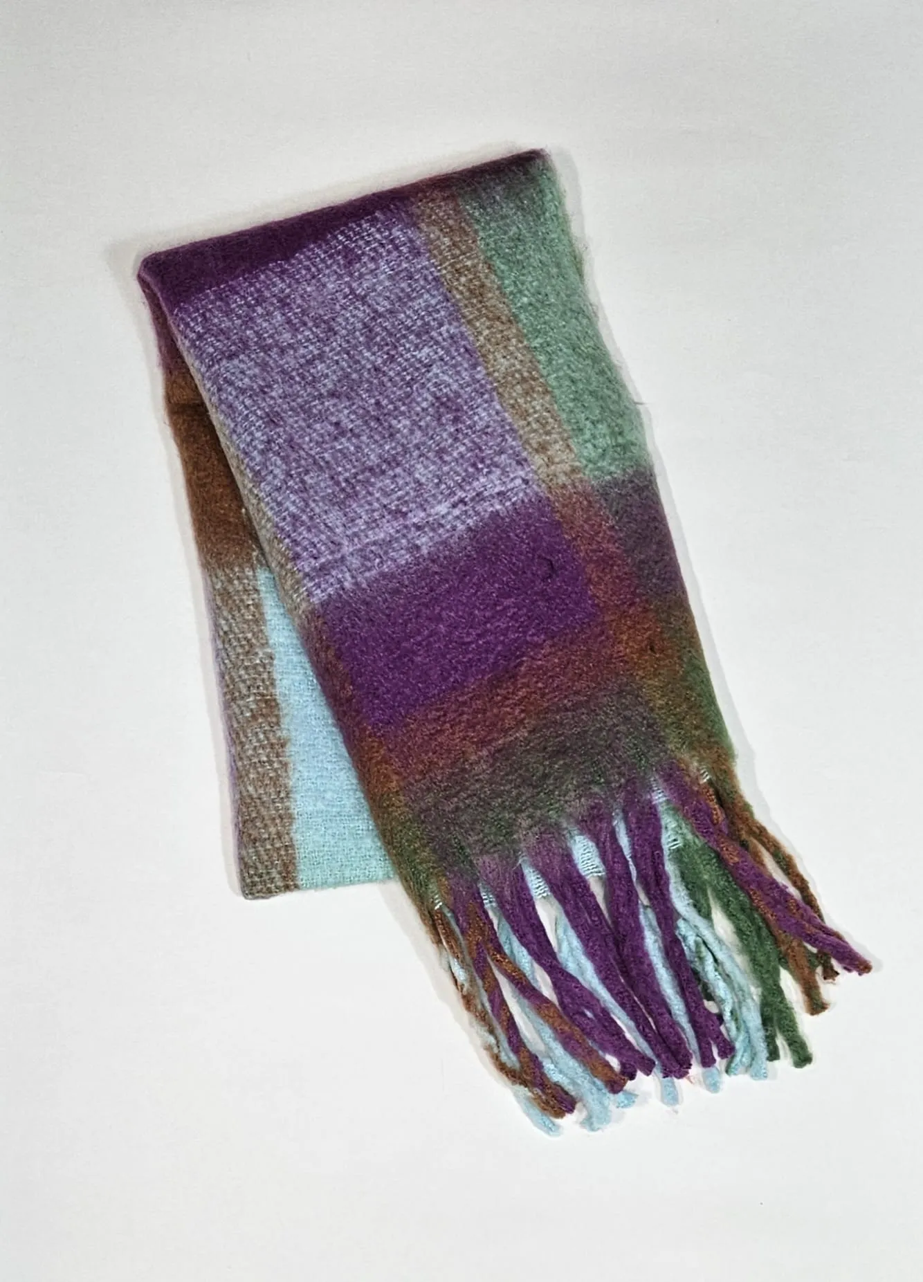 Sally Scarf (Purple/Multicolour)