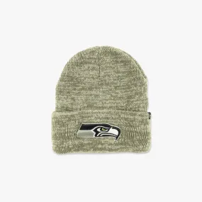 Seattle Seahawks Grey Brain Freeze Cuff Beanie