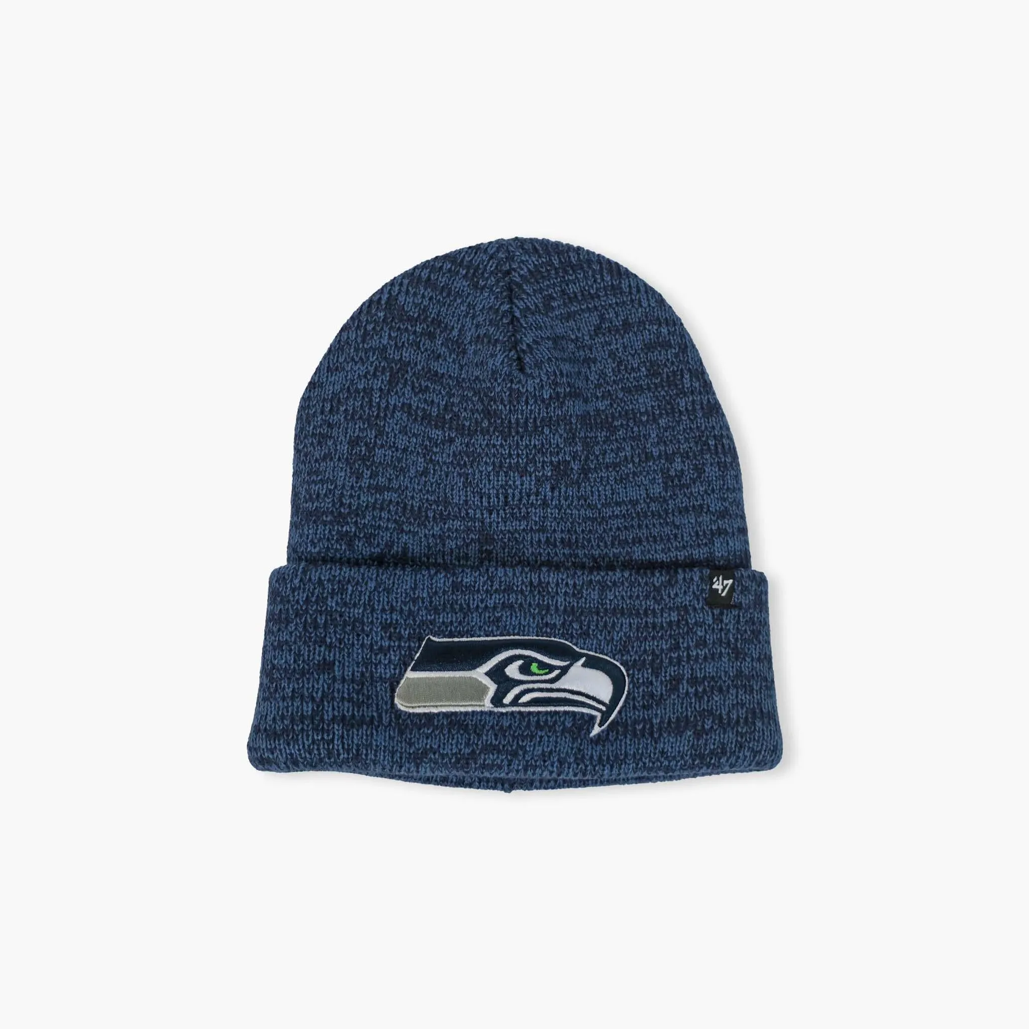 Seattle Seahawks Light Navy Brain Freeze Beanie