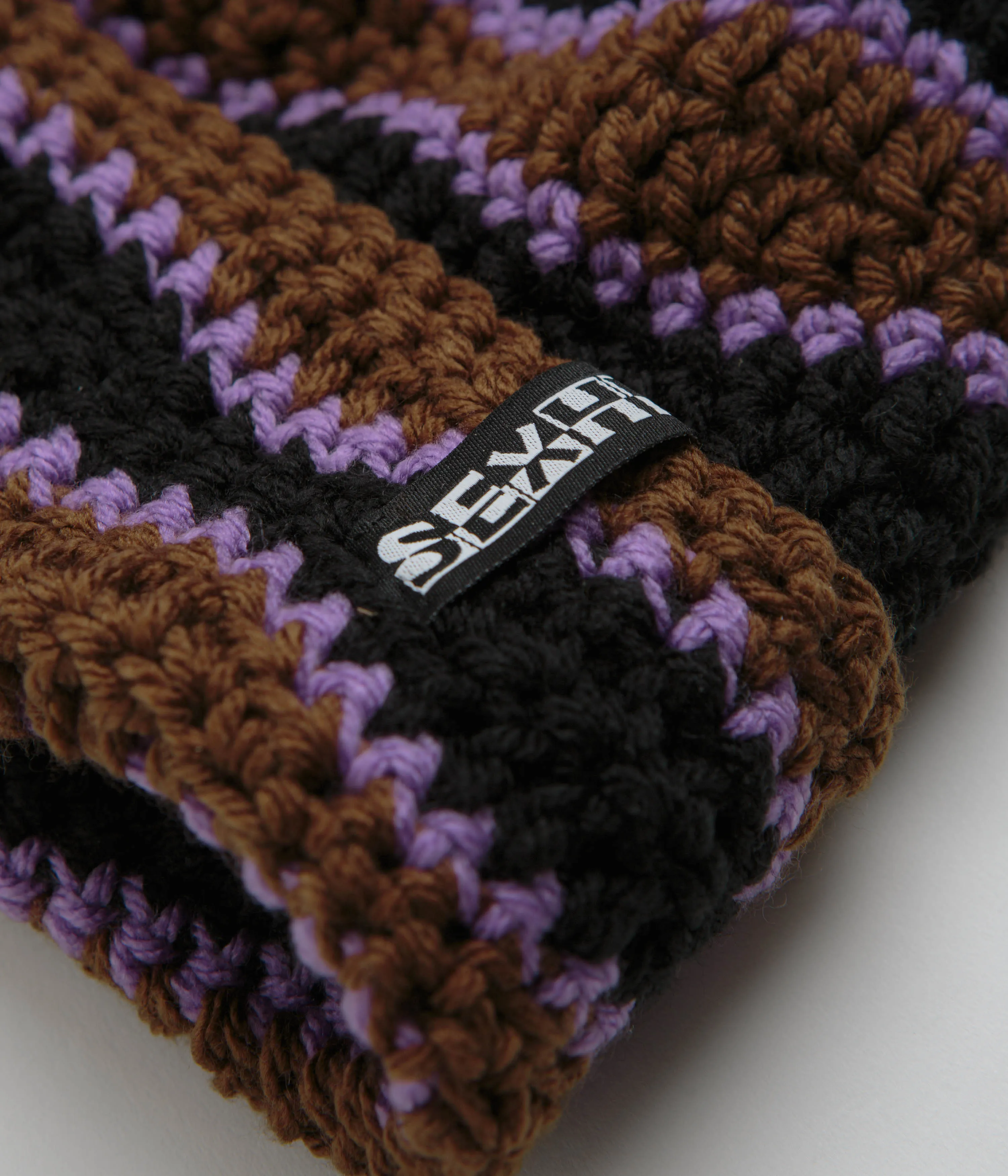 Sexhippies Wavelength Beanie - Black / Brown