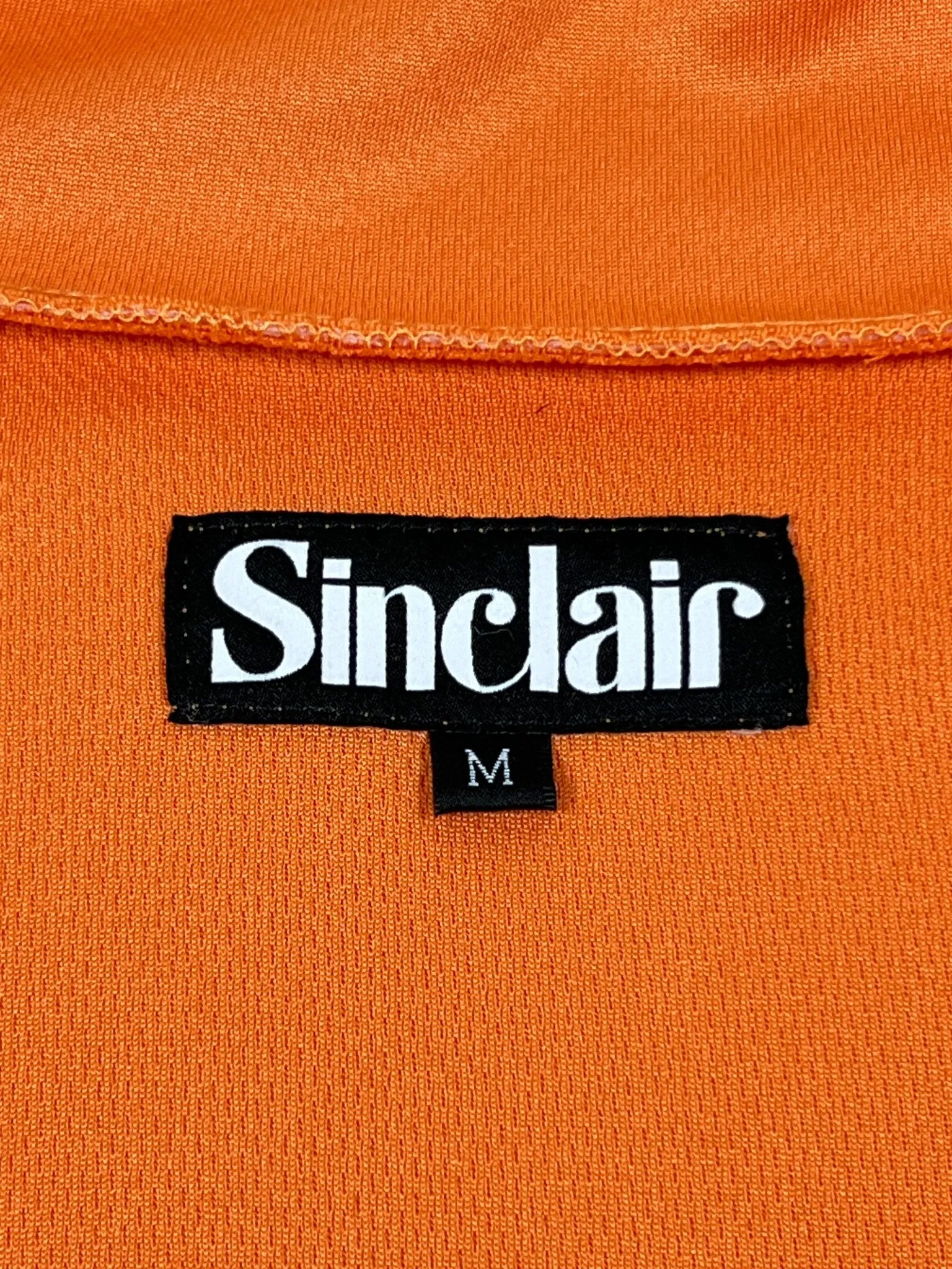 Sinclair Smt190  Tech Logo Track Jacket Rust