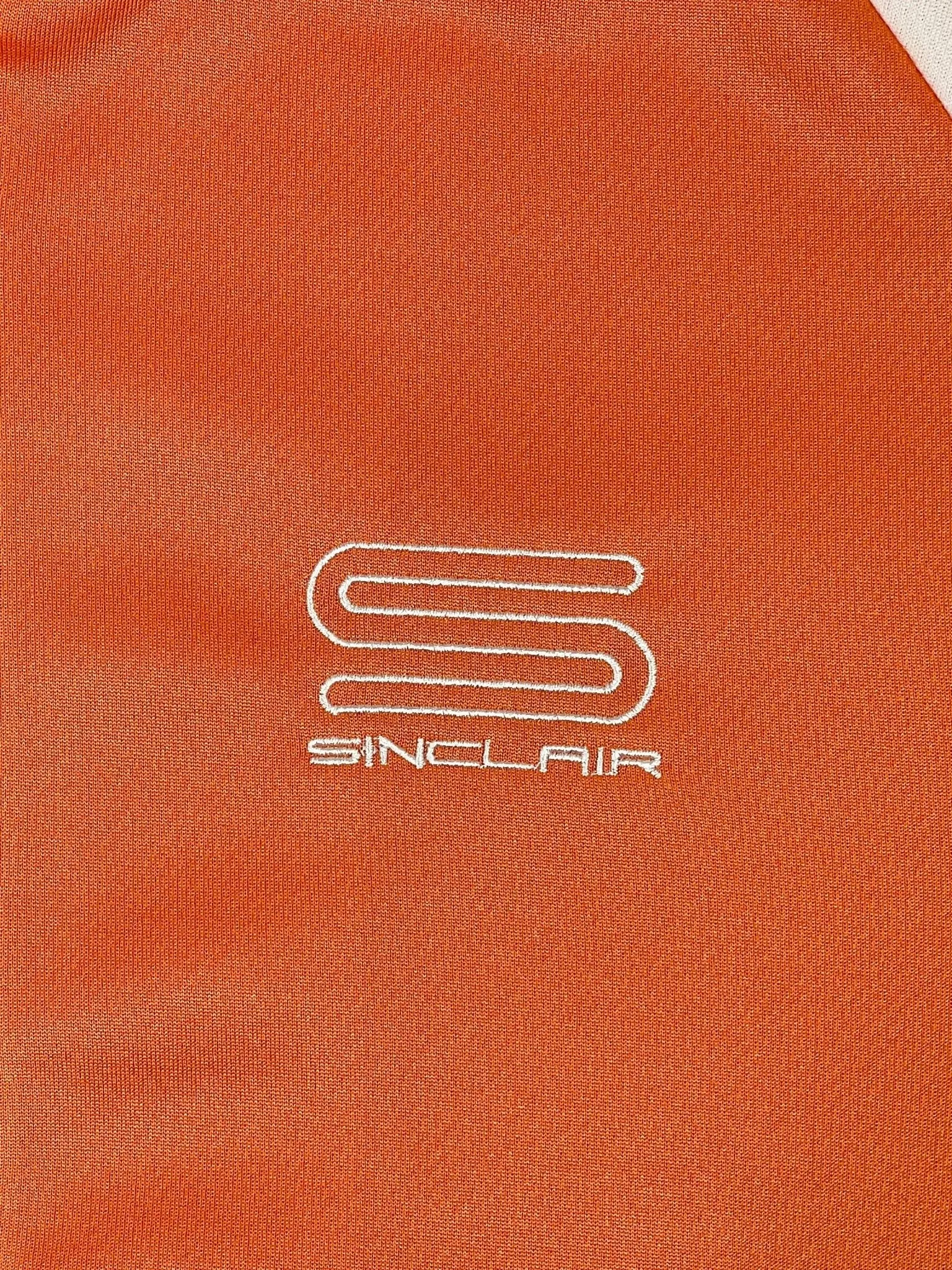 Sinclair Smt190  Tech Logo Track Jacket Rust