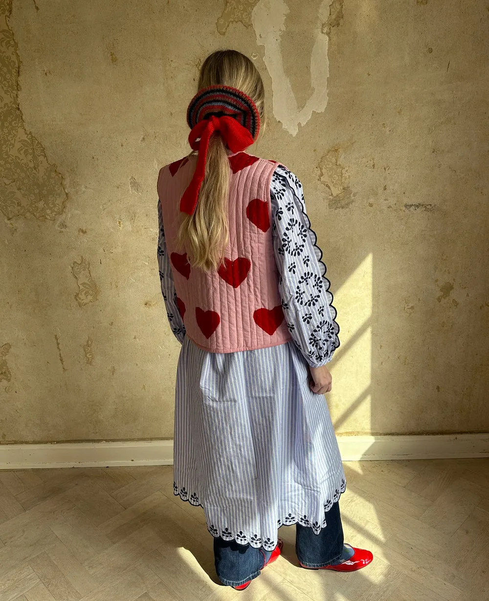 SISSEL EDELBO - Honey Vest - Red Heart