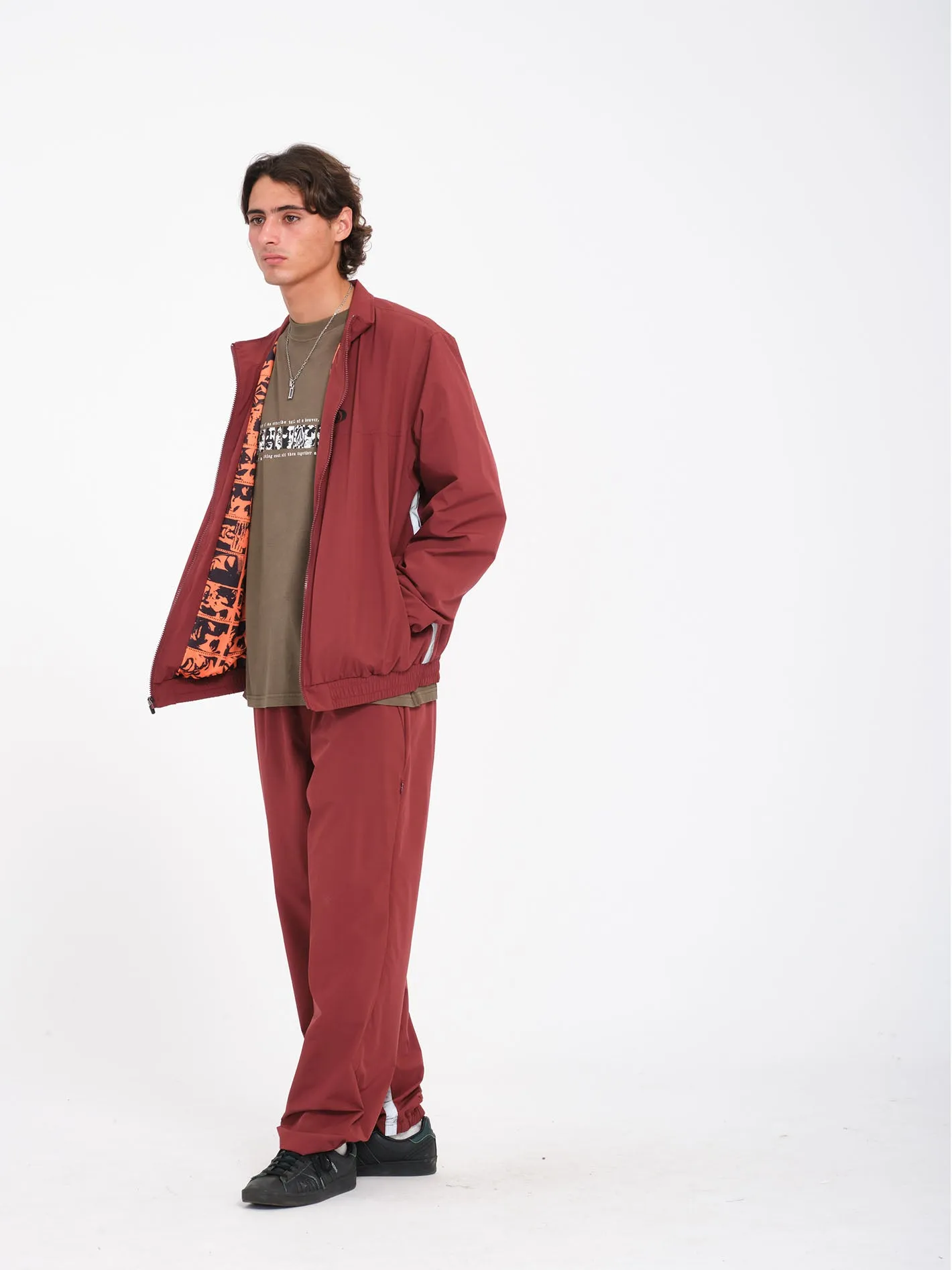 Skate Vitals Remy S Track Jacket - Merlot