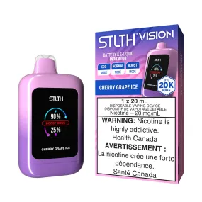 STLTH Vision Cherry Grape Ice Disposable Vape