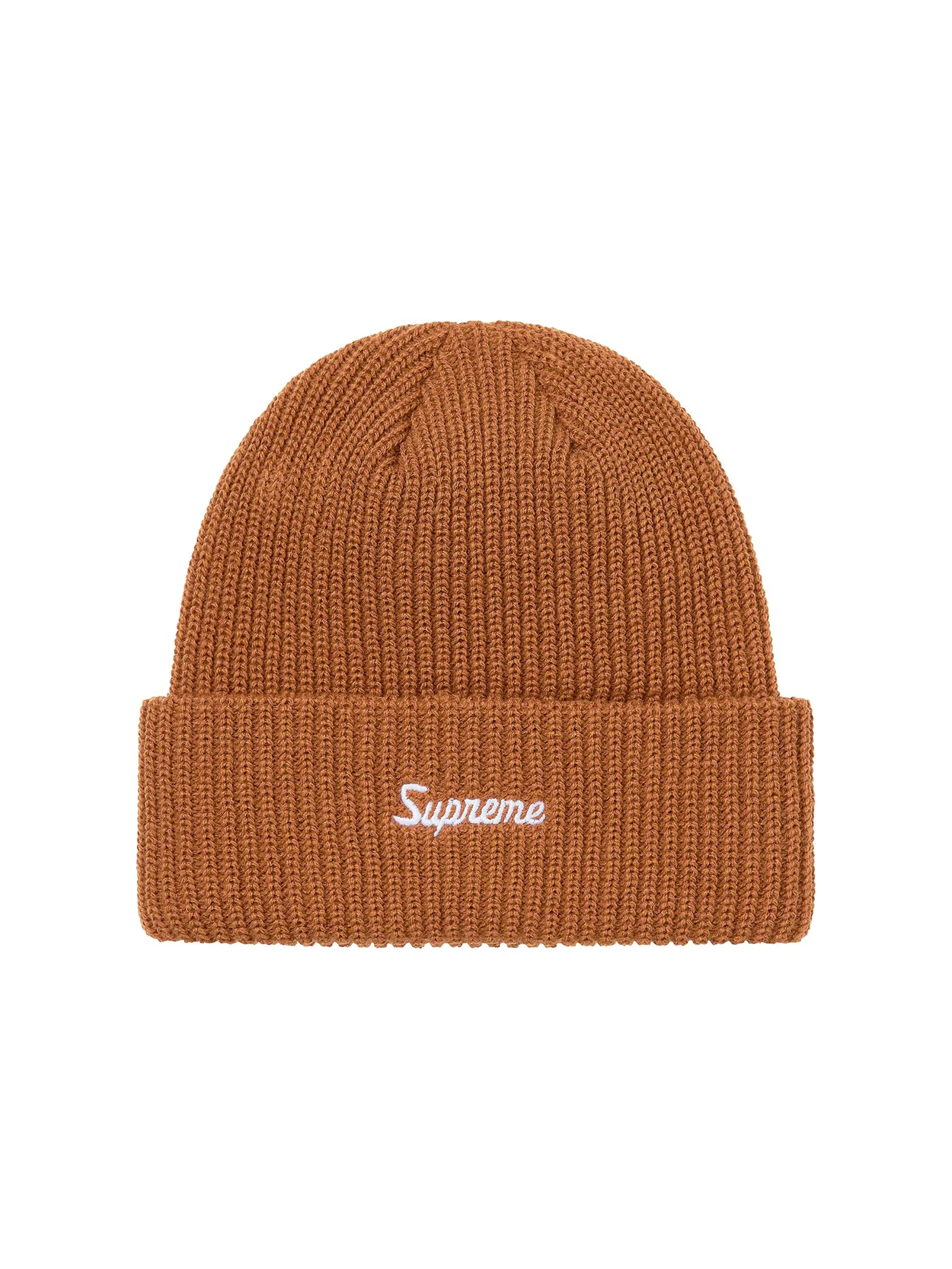 Supreme Loose Gauge Beanie Tan [SS21]