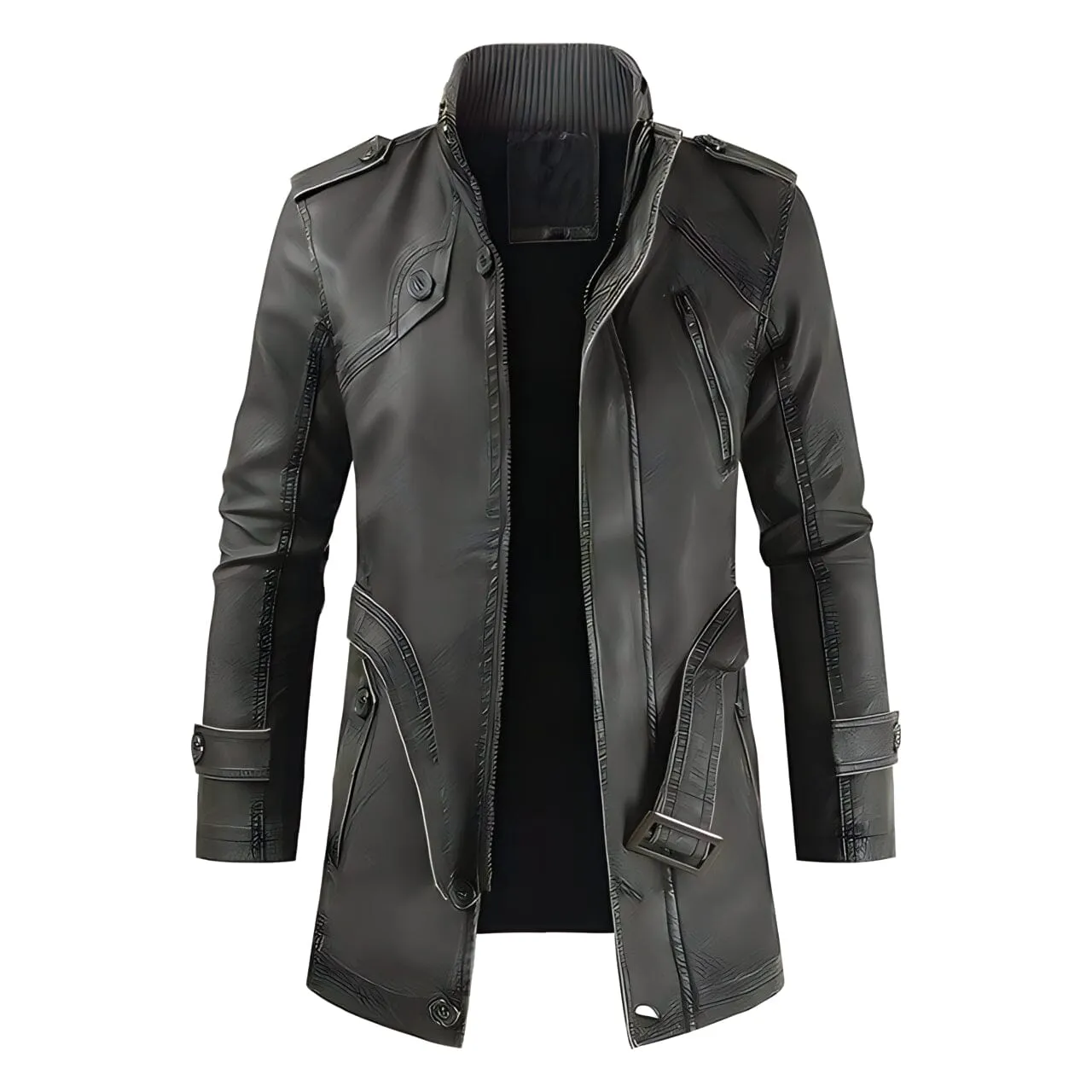 The Orion Faux Leather Jacket - Multiple Colors