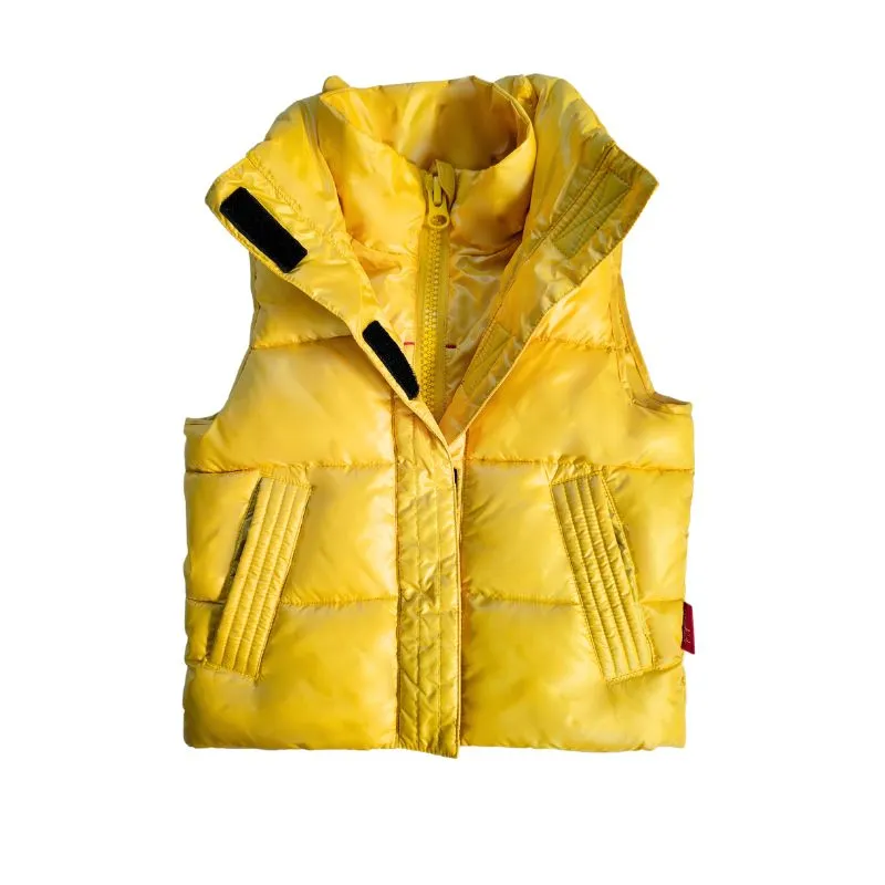 The Road Coat Vest - Yellow