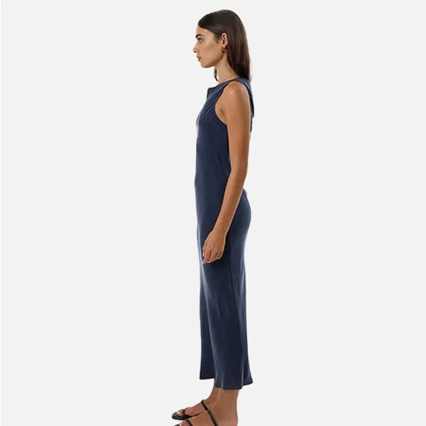 Thrills Indigo Slip Dress - Oxford Blue