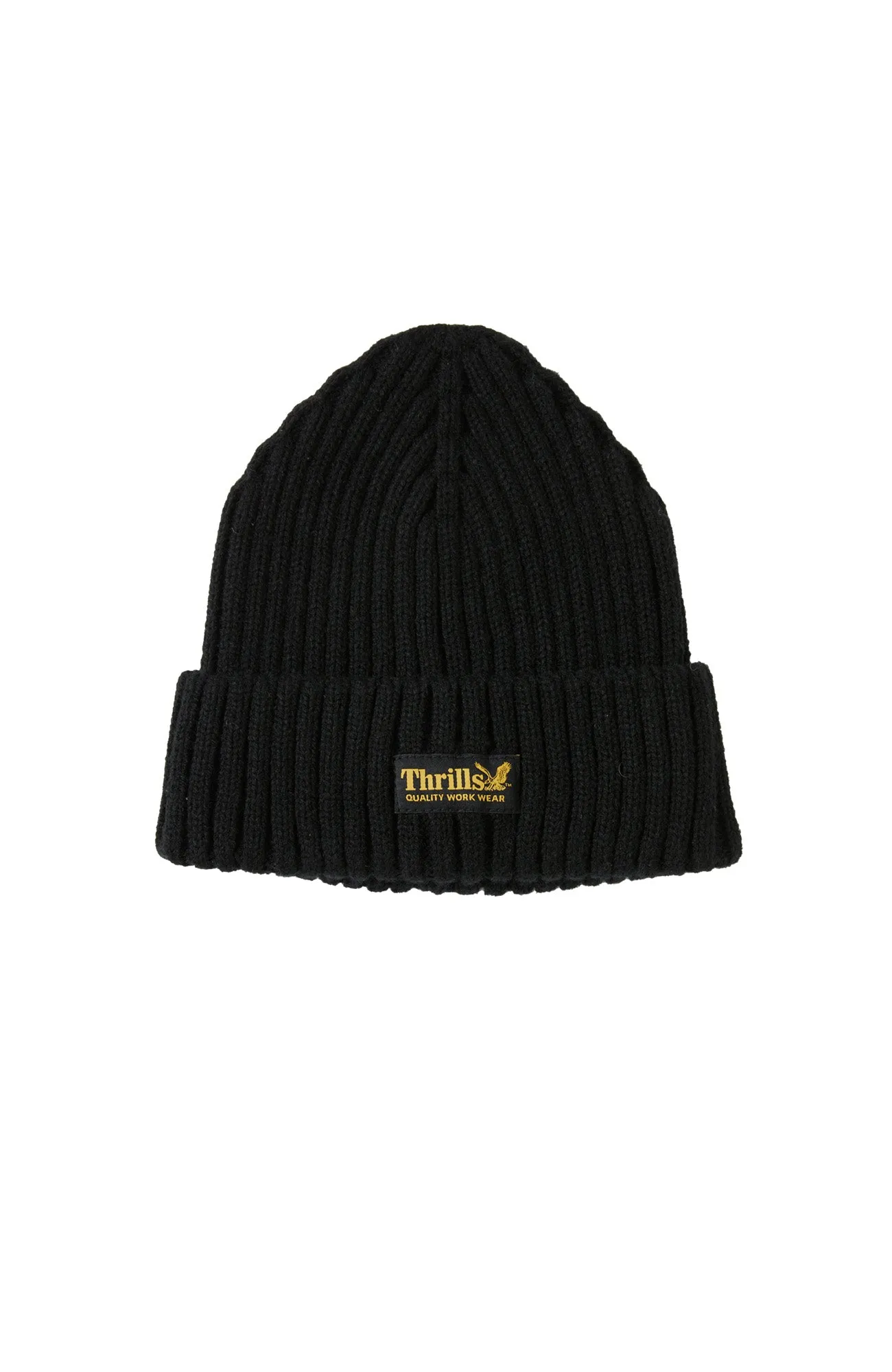 Thrills Union Beanie Black