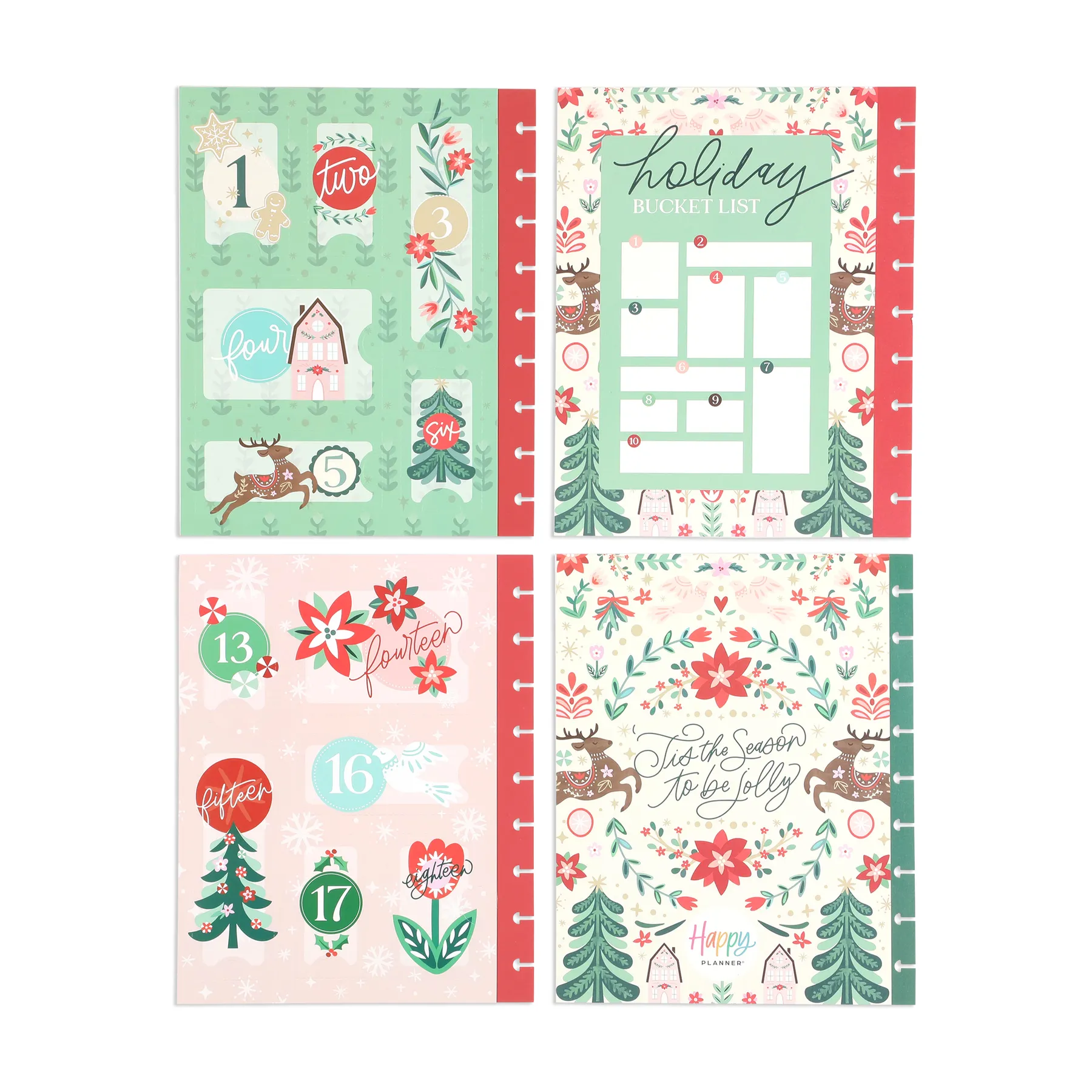 'Tis the Season - Sticker Advent Calendar - Classic