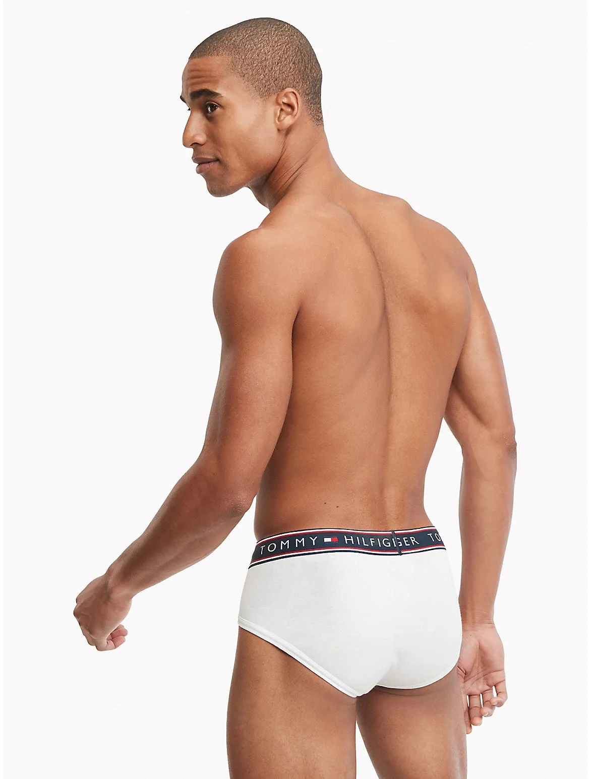 Tommy Hilfiger Men's Cotton Stretch Brief 4-Pack