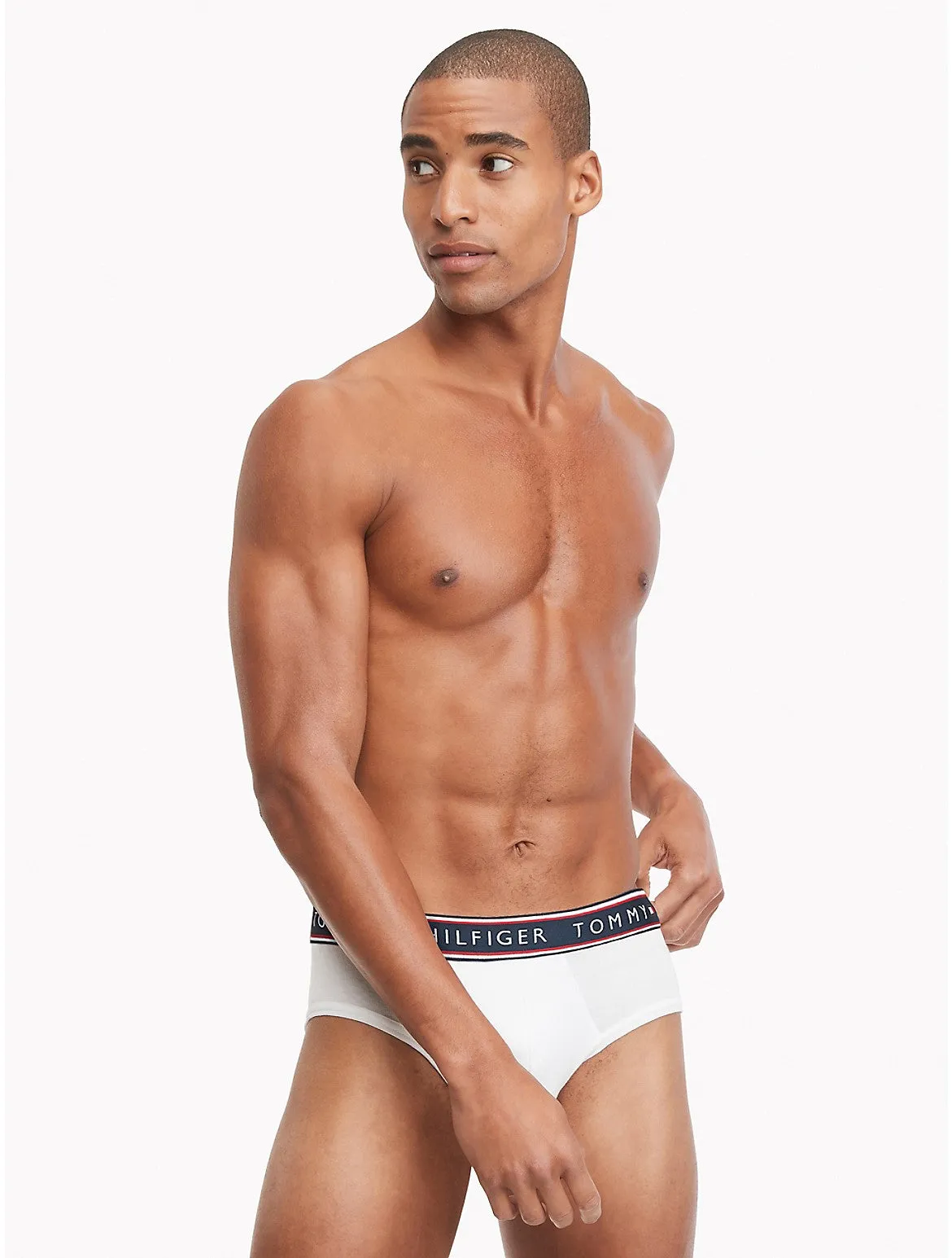 Tommy Hilfiger Men's Cotton Stretch Brief 4-Pack