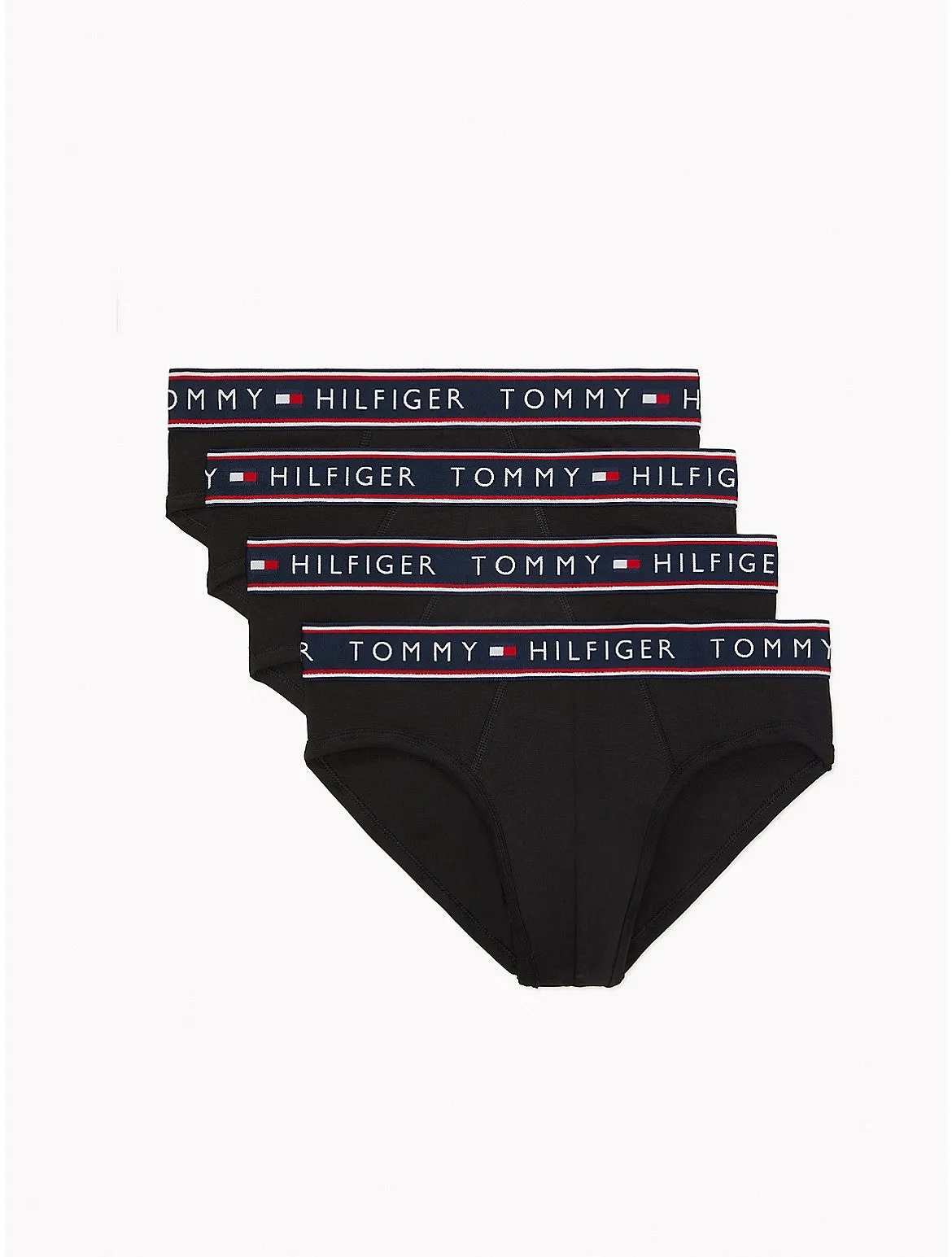 Tommy Hilfiger Men's Cotton Stretch Brief 4-Pack