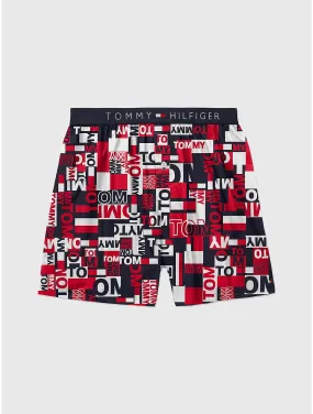 Tommy Hilfiger Men's Flag Logo Woven Boxer