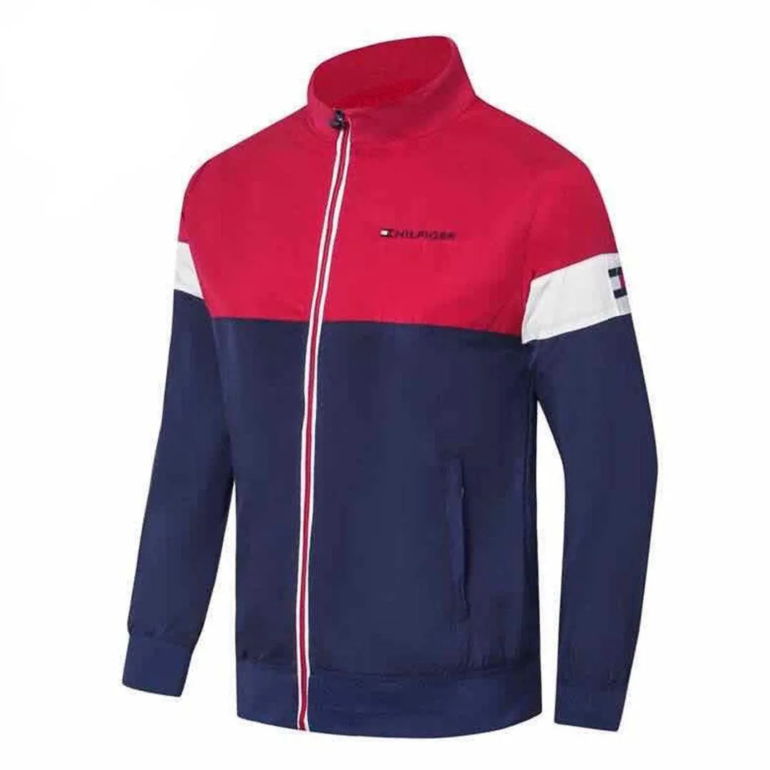 Tommy Hilfiger Red And Blue Classic Design Tracksuit