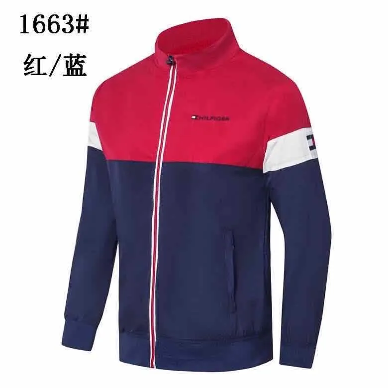 Tommy Hilfiger Red And Blue Classic Design Tracksuit