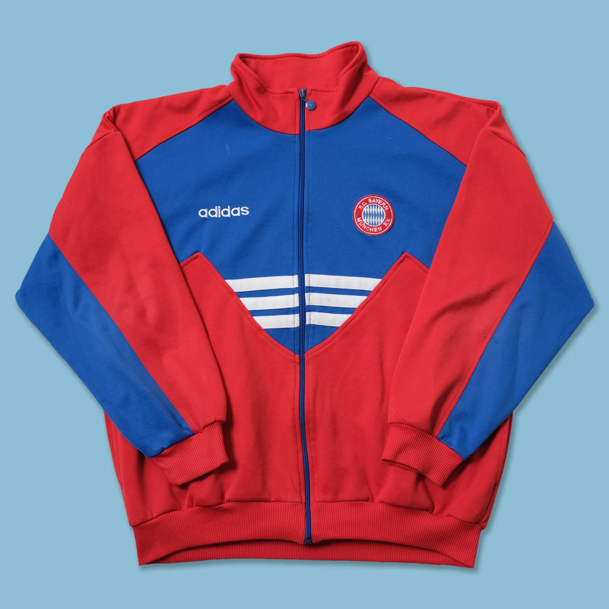 Vintage adidas FC Bayern Munich Track Jacket Large / XLarge