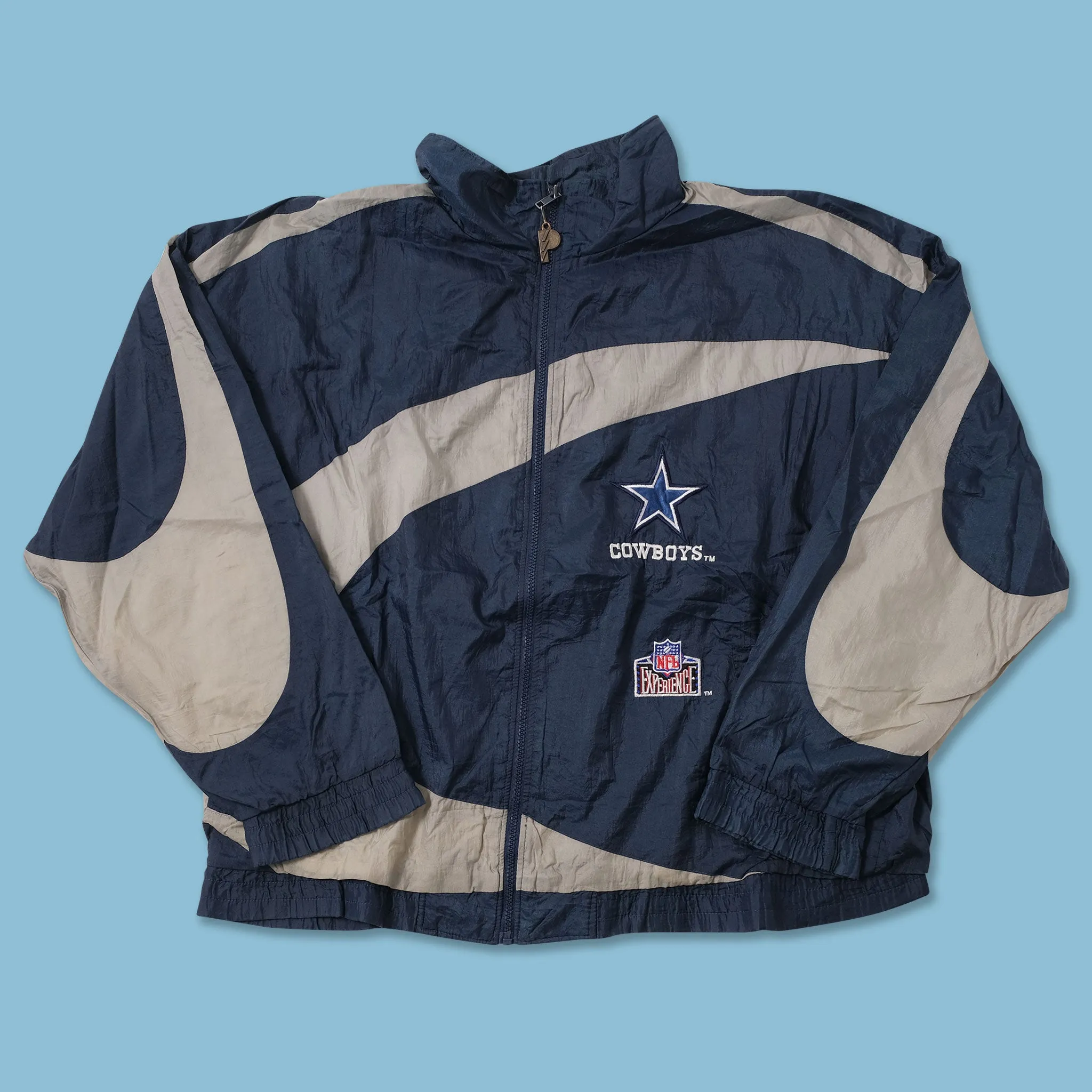 Vintage Dallas Cowboys Track Jacket Medium