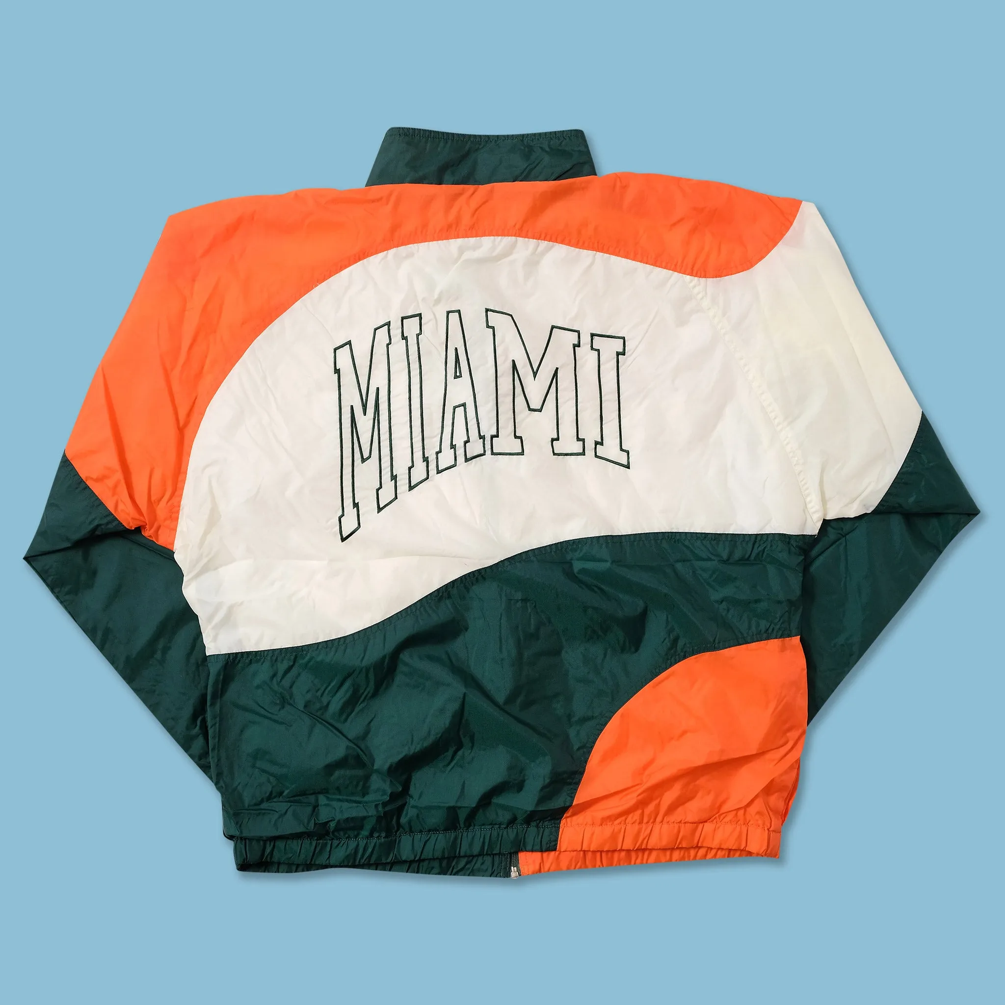 Vintage Miami Hurricanes Track Jacket Large