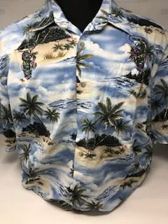 Vintage Possum Hawaiian Shirt (XL)