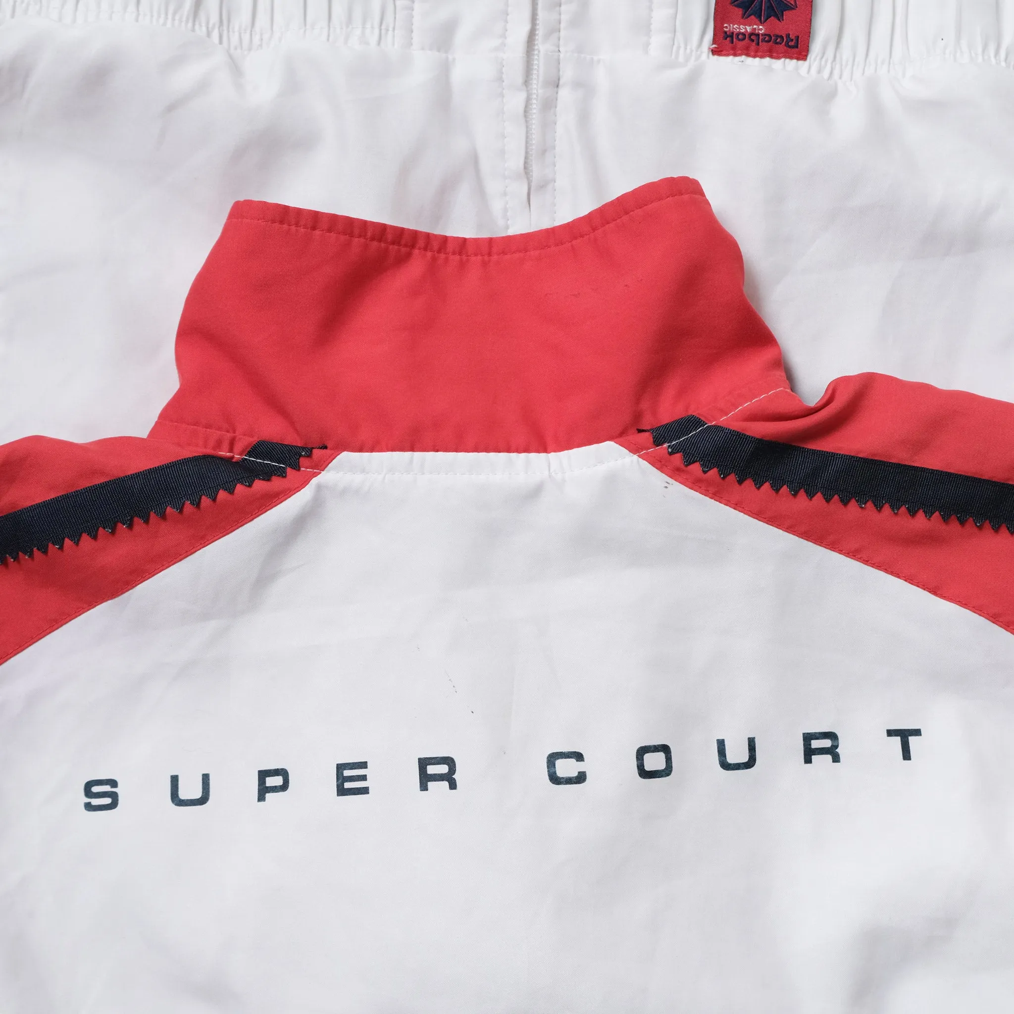 Vintage Reebok Super Court Track Jacket Medium