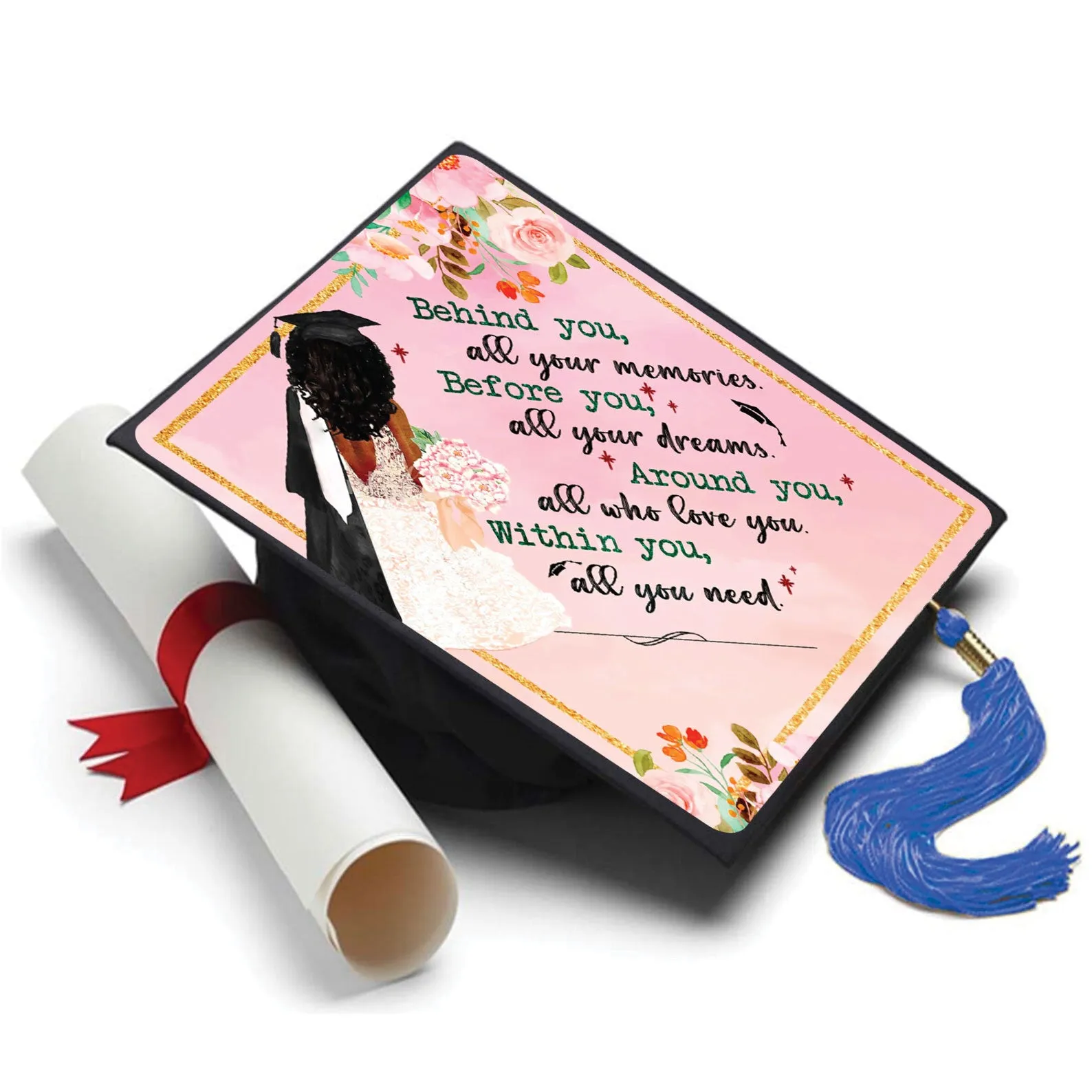 Within You is All You Need Grad Cap Topper